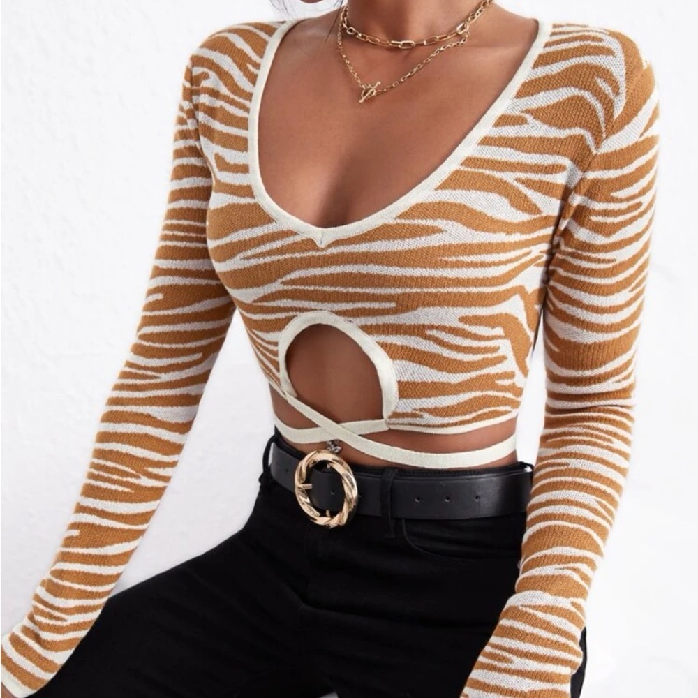 Zebra sweater